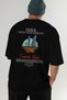 Dubai United Arab Emirates Back Printed Oversize T-Shirt Men Women Cotton Crewneck Tshirt - 7
