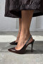 Jazzy Stone Detailed Aci Brown Patent Leather - 3