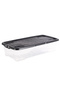 صندوق تخزين قابل للتكديس أسفل السرير مع غطاء سعة 42 لترًا - 2