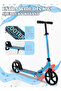 Kick Scooter for Kids, Foldable Scooter with Adjustment Handlebar, for 7-18 Years Boys and Girls - 2