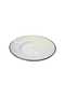 Porcelain Cream Color Brown Mesh Pasta Plate 27cm - 2