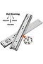 Heavy Duty Ball Bearing Drawer Slides, Steel Cabinet Rails, Full Extension (24 Inch) - 7