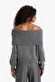 Regular Fit Open Shoulder Knitwear Sweater F3029Ax25Wn - 6