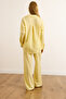 Women's Yellow Muslin Shirt Trousers Set Tkm-19000422 - 2