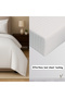 Viewstar 6 Pcs King Size Bedding Set (White) – 1 Fitted Sheet, 1 Quilt Cover, 4 Pillowcases - 4