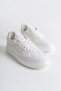 Rs625 - Linen Men's Sports Shoes White / White