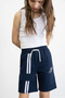 شورت بناتي باللون الأزرق الداكن 20748 - 2