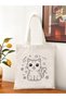 Cat with Cat Painting Bag Hobby 35*40 cm Raw Cloth Bag Painting Kindergarten Children Activity Painting - 4