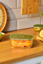 Green Rectangular Storage Container 800 ml - 4
