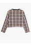 Pink Girl's Tweed Jacket - 2