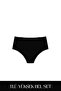 Cotvie Black Cotton High Waist Set of 3 Panties - 2