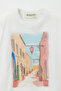 Street Printed Crop Tshirt - 2