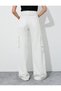 High Waist Wide Leg Cargo Pants - 5