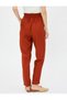 Drawstring Viscose Carrot Trousers - 4