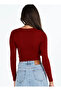 بلوزة قصيرة بأكمام طويلة وياقة مربعة – قماش مرن، طراز حديث - 6