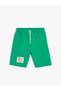 Green Boy's Drawstring Shorts - 3