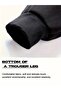 Unisex Autumn Winter Seasons Elastic Leg Sweatpants Soft and Stretchy Modern Assortment - 4