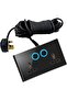 's Dual Neon Indicator Extension with 13A Double Universal Glass Socket, Premium Tempered Fini - 7