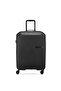 Anvers 65 cm Expandable 4 Double-Wheeled Medium Checkin Suitcase Trolley - Black