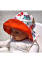 Double Sided Tied Linen Look Baby Bucket Hat - 2