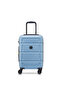 Camelia 55 cm Expandable 4 Double-Wheeled Small Cabin Suitcase Trolley - Light Blue