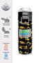 Kids Black and Yellow Construction Machine Patterned Steel Thermos with Straw and Direct Drinking Feature 500 ml 31920