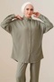 Women's Knitted Shirt Trousers Double Suit Çağla 1115 - 3