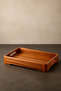 Acacia Wood Serving Tray Medium Size – 37X25X4,5Cm Natural Wood Presentation Tray