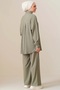 Women's Knitted Shirt Trousers Double Suit Çağla 1115 - 5