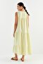 Muslin Dress Yellow - 5