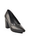 Black Heeled Women's Evening Dress Shoes Pc-54733 Z - 3