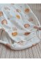 100% Cotton Patterned Salopet with Straps and Snap Fasteners - 3