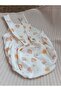 100% Cotton Patterned Salopet with Straps and Snap Fasteners - 5