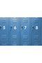 Apartment -Wall - Door Number 3 mm Laser Cut White Plexiglass Self Adhesive Number -1 One - 4