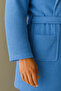 Nevin Model Bathrobe Set – 100% Cotton Bathrobe and 50X90 Face Towel - 7
