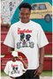 Unisex the Dogfather Printed T-Shirt, Oversize Funny Dog Themed Crew Neck T-Shirt