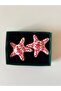 Starfish Earrings with Flower Details - 2