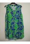 100% Cotton, Sleeveless, Full Button Stylish Dress