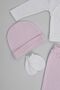 Organic Cotton Cute Cloud and Birds Patterned 5 Piece Newborn Hospital Release Bodysuit Set - 3