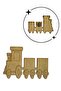 Creative Painting Magnet Figures for Kids 4 mm Raw Wood Mdf - 2