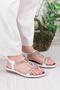 Guja 24Y152-17 Anatomical Comfortable Non-Slip Sole Beaded Stone Women's Sandals - 3