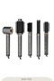 SHD-1725 Pro Compact 6 في 1 مصفف شعر طويل متعدد الاستخدامات مع محرك BLDC - 11