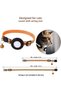 Airtag Cat and Dog Collar with Slot Locked Safety Apparatus Airtag Case and Bell Collar GPS - 2