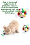 Cat Play Ball With Pompom And Self-Sound Cat Exercise Toy For Pet Motion Toy - 4
