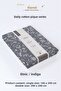 100% Cotton Printed Double Single Pique Ethnic Indigo 200X240