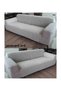 Jacquard 3 + 3 Seat Cover - Flexible, Elastic, Stretch, Washable Sofa Cover 33