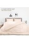 Stripe Comforter Set- Ultra Soft Brushed Microfiber Fabric, Soft Siliconized Fiber Filling - 2