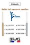 1 Piece K2 Gold Hair Removal Needle Original K2 Gold Needle - 5