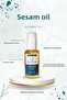 Additive-Free Sesame Oil 100 ml - Lotion Pump Bottle - Locking Head - 2