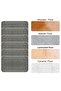 Latched Mop Spare Cloth 4 Pieces Does Not Show Dirt Gray Color - 3